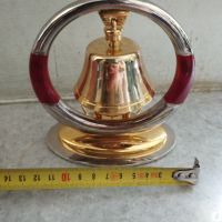 Настолна камбана,звънец, снимка 3 - Антикварни и старинни предмети - 45491716