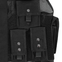 Тактическа жилетка Black SWAT Texar, снимка 6 - Екипировка - 45036995