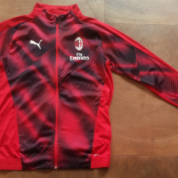 PUMA AC MILAN Stadium Football Jacket размер M футболна горница 47-60, снимка 1 - Спортни дрехи, екипи - 45041227