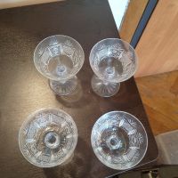 кристални чаши за шампанско , снимка 3 - Чаши - 45538901