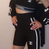 Chanel дамски комплект , снимка 1 - Спортни екипи - 45836381