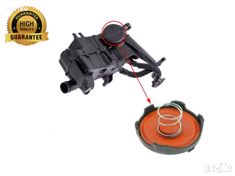 Мембрана клапан картерни газове Porsche 718 Boxster 982 Cayman 0PC115099 0PC115099A 9A210704200, снимка 1