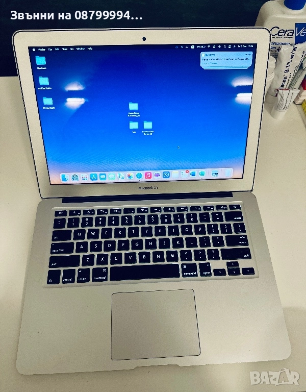 MacBook Air 2015г i5Dual cor 4GB RAM 256GB SSD батерията издържа 6часа, снимка 1