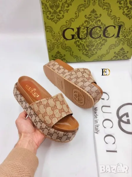 дамски чехли gucci , снимка 1