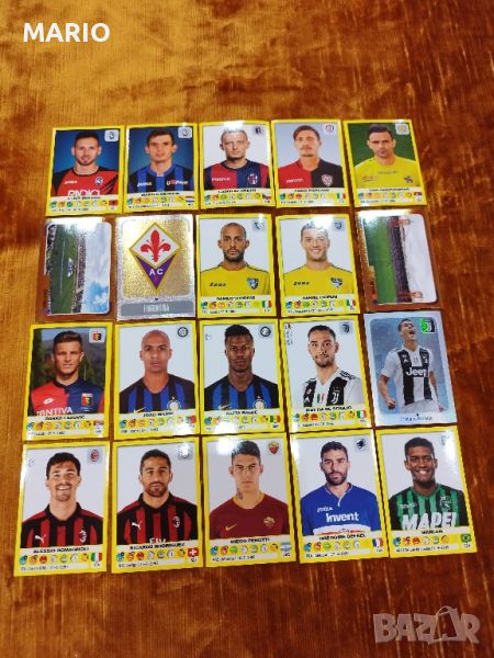 Продавам стикери на Panini 2018-2019, снимка 1