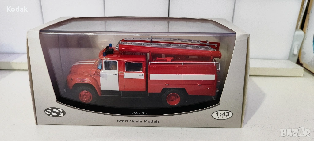 Зил 130 пожарна SSM 1/43, снимка 1