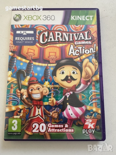 Carnival Games: In Action за Xbox 360, снимка 1