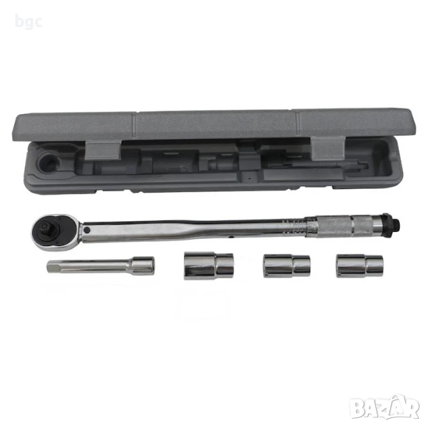 Динамометричен ключ за гуми Petex, 3 накрайника 17-19-21 мм, Стягане 40-210 Nm, снимка 1