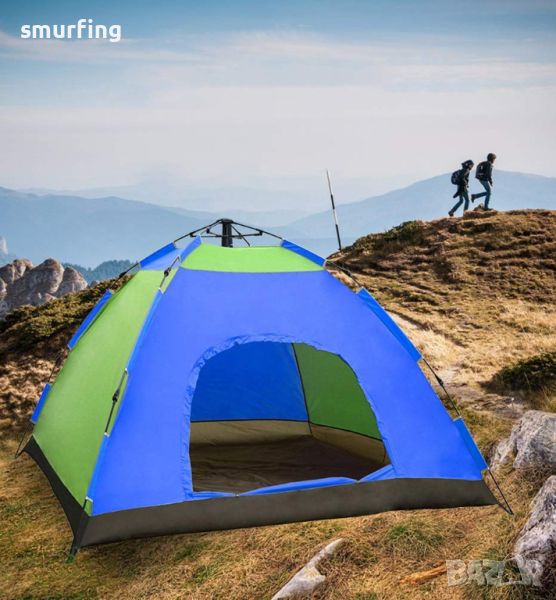 Палатка за 2 човека - саморазгъваща се - Размер: 200х150х100см, снимка 1