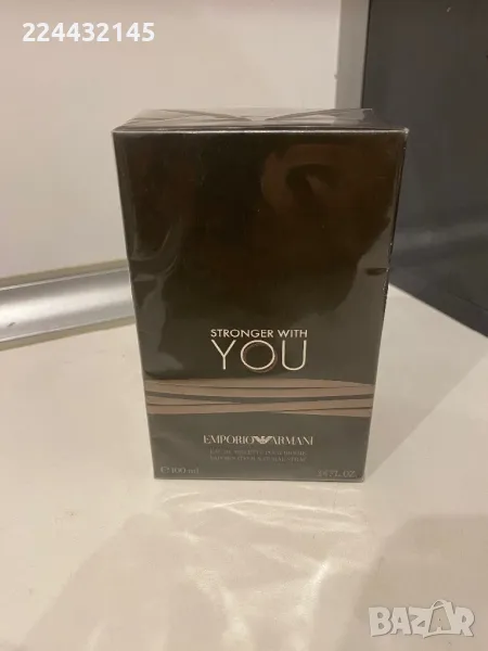 Armani Stronger With You 100ml EDT Barcod , снимка 1