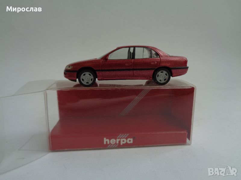 HERPA 1:87 H0 OPEL OMEGA ИГРАЧКА КОЛИЧКА МОДЕЛ, снимка 1