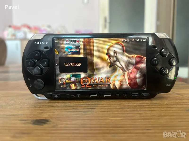 SONY PSP ПСП 3004+64GB+230игри+зарядно Продава се Sony PSP 3004, снимка 1