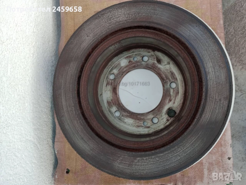 Спирачни дискове, задни оригинални, за Киа Соренто 2.5 CRD - 140 к.с. , снимка 1