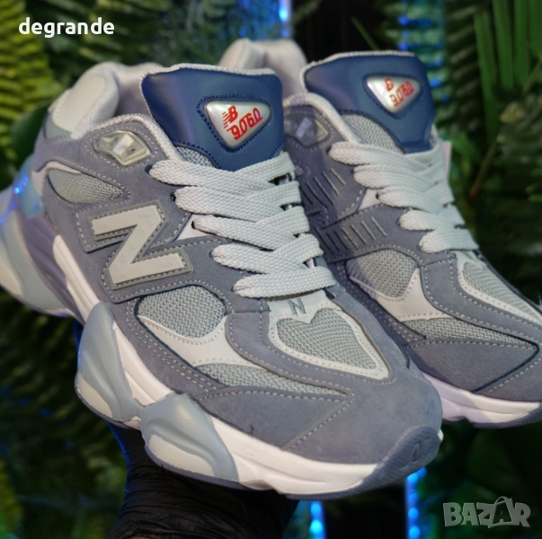 Маратонки New Balance 9060 сиво и тъмносиньо, снимка 1