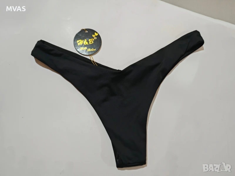 Нов дамски черен бански долнище М размер чайка, снимка 1