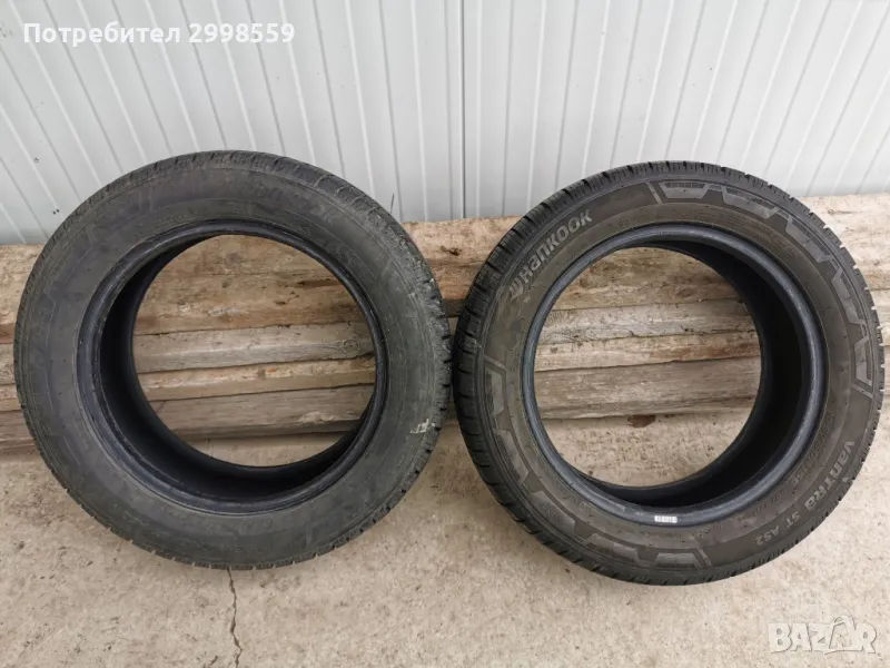 2 бр. всесезонни гуми за бус 195/60/16C Hankook Vantra ST AS2 0522, снимка 1