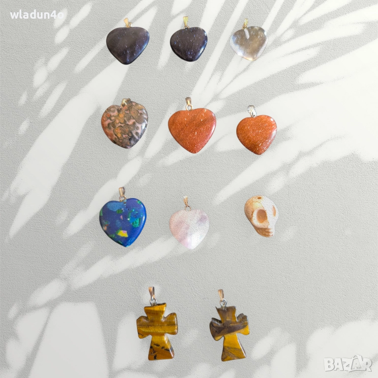 Висулки от естествени камъни-7лв, снимка 1