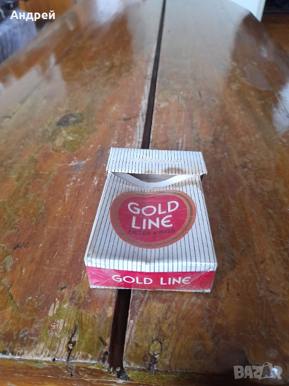 Кутия от цигари Gold Line, снимка 1