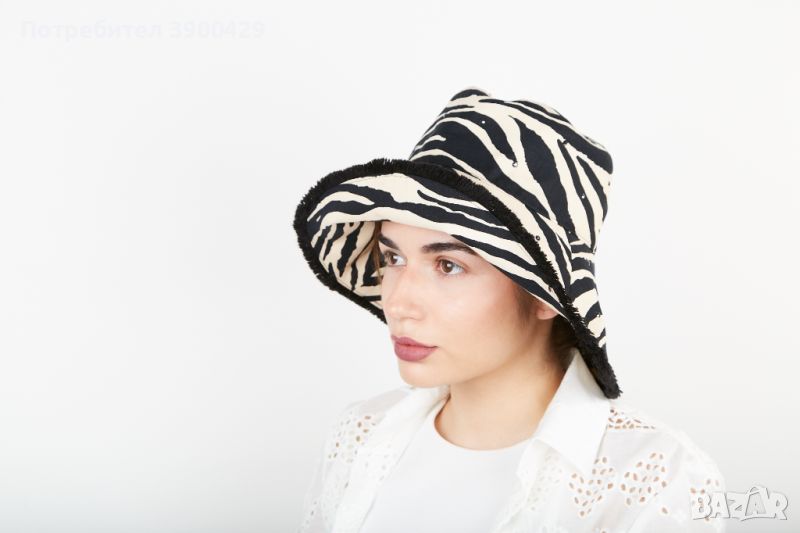 Лятна Дамска Шапка Zebra, снимка 1