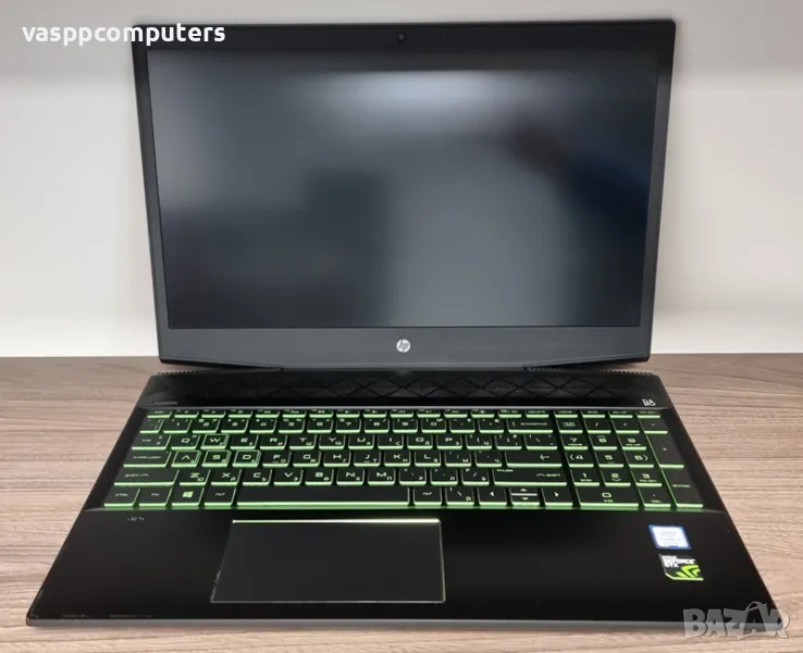 HP Gaming Pavilion 15-cx0063nu/15,6"/i5-8300H/GTX 1050 TI/8GB RAM/128GB SSD + 1TB HDD, снимка 1