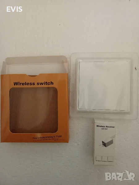 Безжичен превключвател + приемник SW-R01 – до 1000W, IP64, 600 м обхват!, снимка 1