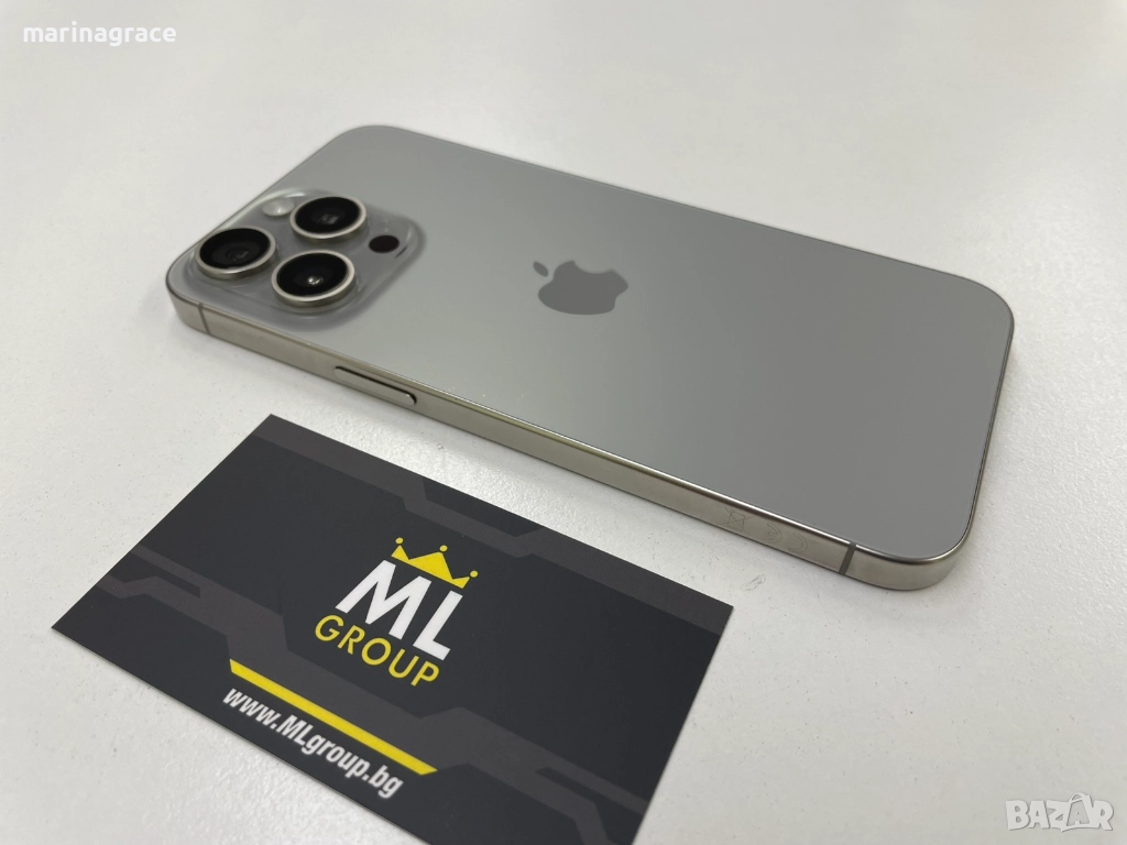 iPhone 15 Pro Max 256GB Natural, втора употреба, снимка 1