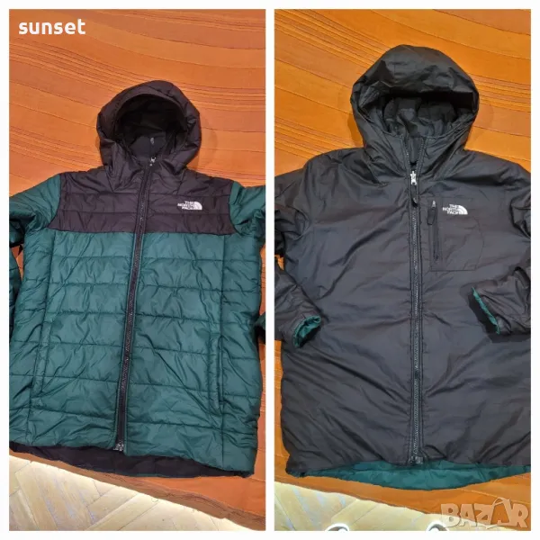 The North face двулицево яке- L/ XL, снимка 1