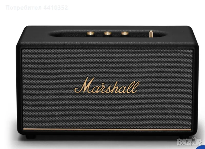 АУДИО С-МА MARSHALL STANMORE III  BLACK K, снимка 1