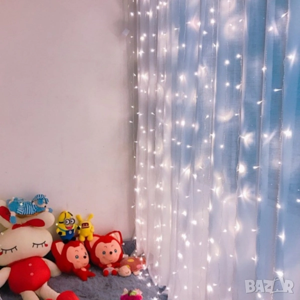 LED светеща завеса, снимка 1