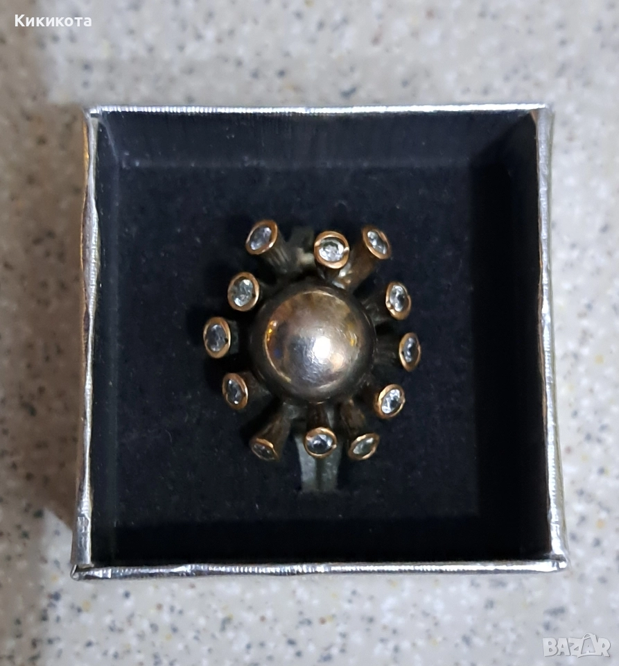 Нов сребърен пръстен, снимка 1