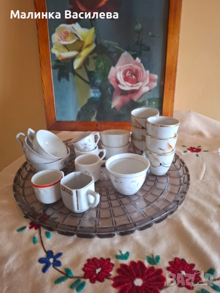 малки порцеланови чашки , снимка 1