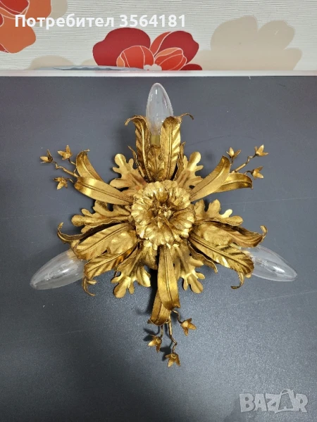 лампа във формата на цвете , снимка 1