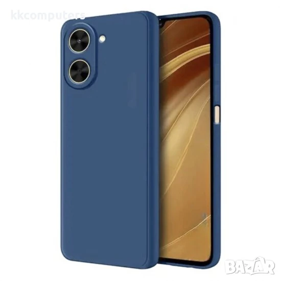 Силиконов кейс iPaky матиран, За Xiaomi Redmi A5, Тъмносин, снимка 1