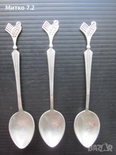 Руски сребърни лъжички, снимка 1