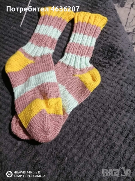 Продавам и изработвам чорапи и терлици , снимка 1