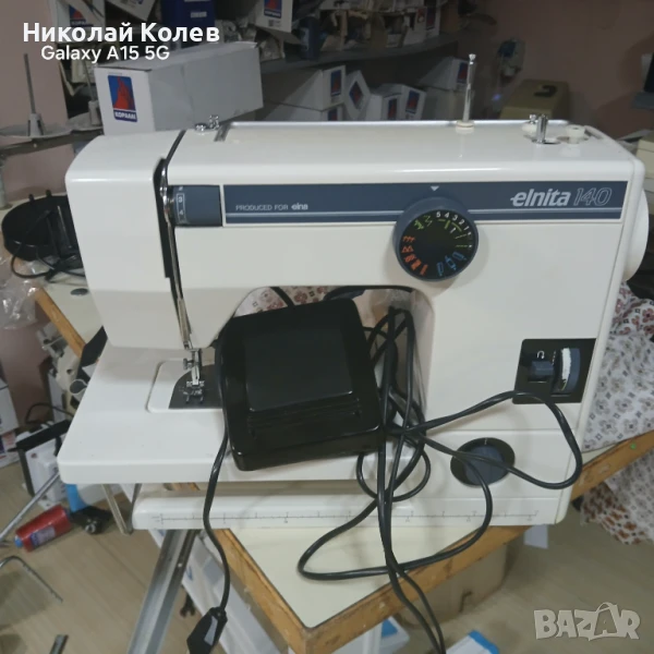 Шевна машина Elnita 140, снимка 1