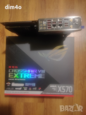 дънна платка AM4 ASUS ROG CROSSHAIR VIII EXTREME, снимка 3 - Дънни платки - 45021633