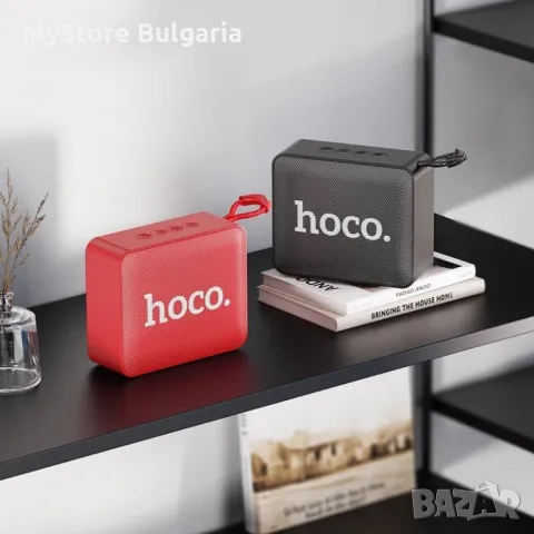 Блутут колонка HOCO BS51 20.90 лв.  Блутут колонка HOCO BS51 се предлага в изключително компактен ра, снимка 4 - Тонколони - 47188218