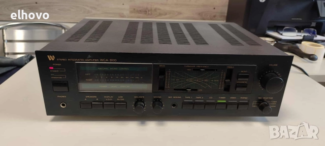 Стерео усилвател WCA-600, снимка 2 - Ресийвъри, усилватели, смесителни пултове - 51959648