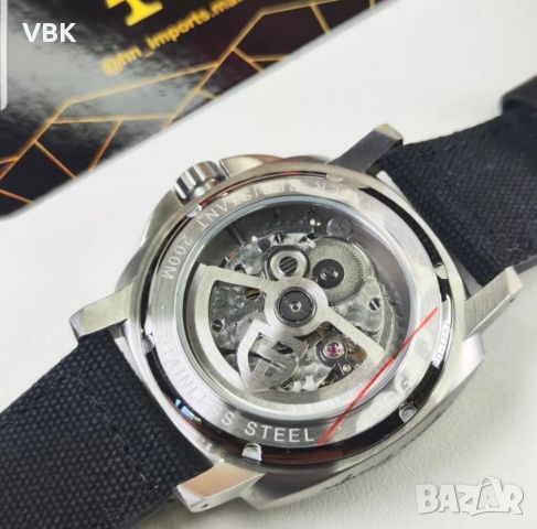 Pagani Design -Бизнес механичен автомат ръчен часовник, снимка 7 - Мъжки - 45567817