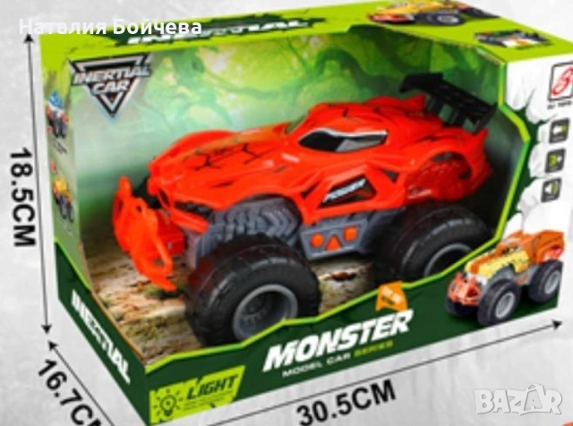 Играчка джип за деца с музика и светлини / Цвят: червен, снимка 4 - Коли, камиони, мотори, писти - 53387505