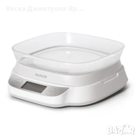 Везна Muhler KSC-2088 електронна, кухненска, купа, 5kg, снимка 4 - Електронни везни - 49702404