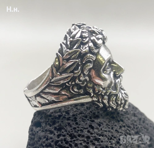 Сребърен пръстен уникат, снимка 2 - Пръстени - 53649462