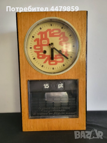 Стар Полски стенен часовник Метрон