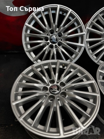 Алуминиеви джанти за Шкода (Skoda), Фолксваген (Volkswagen), 5x112, 17 цола, 4 броя, снимка 7 - Гуми и джанти - 53618780