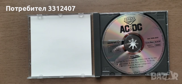 AC/DC Live USA, снимка 2 - CD дискове - 53719940