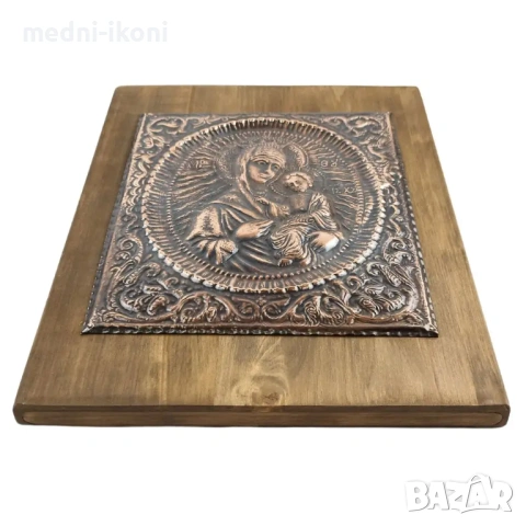 ИКОНА ГОЛЯМА СВЕТА БОГОРОДИЦА, снимка 3 - Икони - 54292184