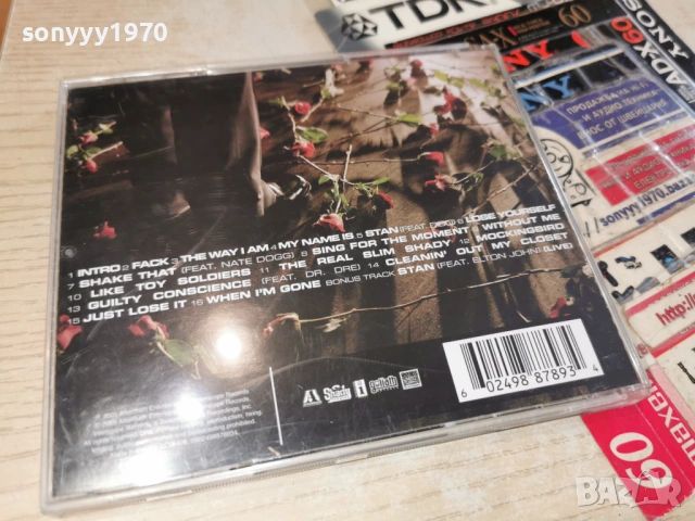 EMINEM ORIGINAL CD 1902261259, снимка 15 - CD дискове - 53534808