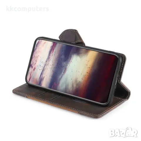 TCL 405 / 406 / 408 Magnetic Wallet Кожен Калъф и Протектор, снимка 7 - Калъфи, кейсове - 48294505