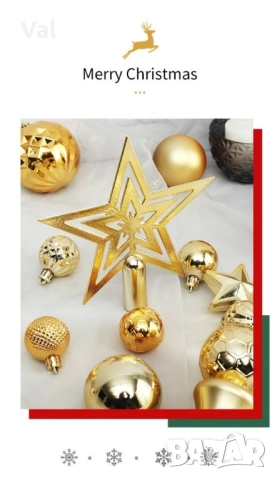 Коледна декорация SD37, снимка 2 - Декорация за дома - 52427585